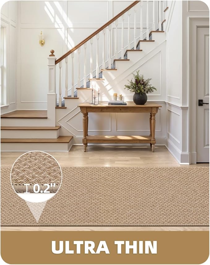 Color&Geometry Door Mat 3'x10' Runner Rug - Image 3