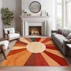 70s Rugs for Living Room by Phtbz