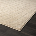 LUXE WEAVERS Modern Geometric Wave Beige 4x6 Area Rug - Image 7