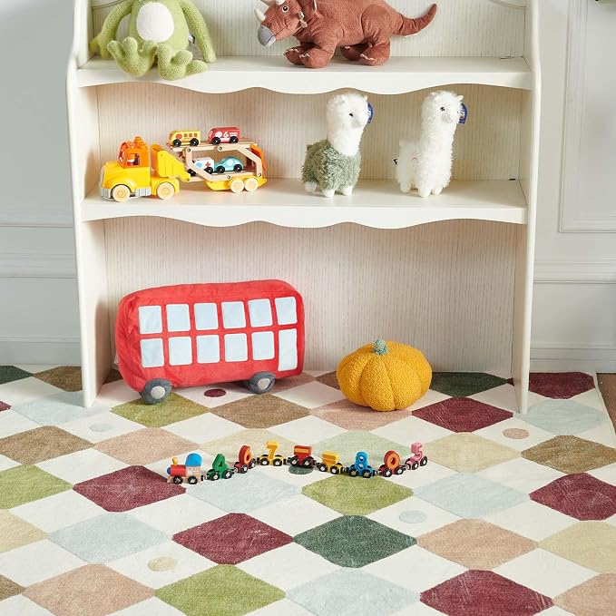 jinchan Macy Area Rug 2x3 Kids Entryway Washable Indoor Doormat Small Soft Non - Image 8