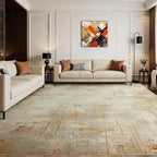 Joydeco 8x10 Area Rugs for Living Room, Washable Modern Abstract Non Slip Soft by JOYDECO