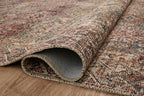 Loloi Amber Lewis Billie Collection, Aqua & Rust 2'-6" x 7'-6" Area Rug – - Image 6