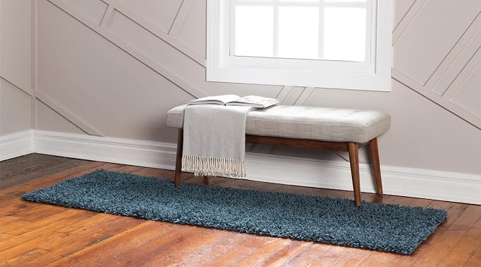 Unique Loom Davos Shag Collection Area Rug - Image 3