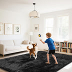 Fluffy Rug Shaggy Area Rug, Large Shag Area Rugs - Image 5