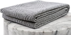 LUXE WEAVERS Modern Farmhouse Gray 9x12 Washable Area Rug, Anti-Slip Diamond - Image 8