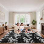 Area Rugs 9x12 Living Room, Fluffy Large Rugs by Unknown