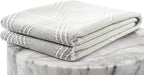 LUXE WEAVERS Modern Farmhouse White 5x7 Washable Area Rug, Anti-Slip Diamond - Image 8
