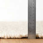 Dash & Albert Holmstead Ivory Handwoven Wool Rug, Runner-2.5 X 8 Feet, Ivory - Image 4