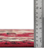 Unique Loom Taftan Collection Border Geometric Tribal Inspired Design Area Rug - Image 2