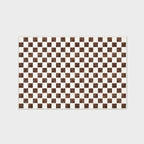 EVERGRACE Checkered Plaid Area Rug 5x7, Soft Fuzzy Faux Wool Rugs Washable Anti - Image 7