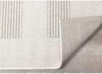 6x9 Rug with Modern Striped Pattern, Stylish Neutral Area Rug in Beige and Cream - Image 7