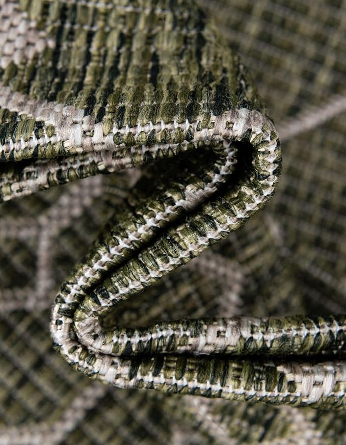 Unique Loom Outdoor Trellis Collection Area Rug - Image 7
