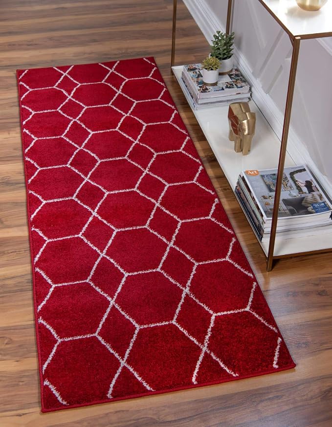 Unique Loom Trellis Frieze Collection Area Rug by UniqueLoom