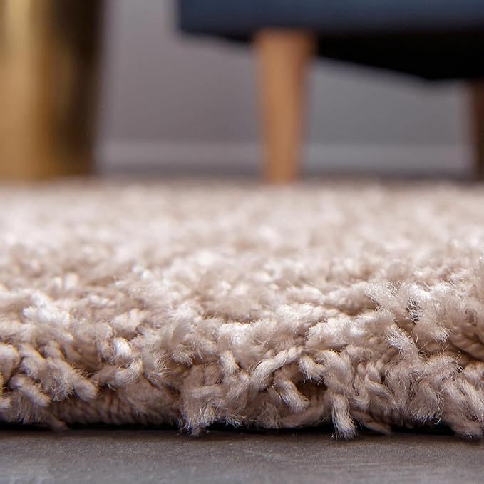 Unique Loom Solid Shag Collection Area Rug - Image 11