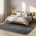 Zentavio Runner Rugs for Hallway 2x6 Shag Soft Bedroom Bedside Rugs Non Slip by ZentavioRug