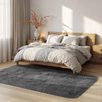 Zentavio Runner Rugs for Hallway 2x6 Shag Soft Bedroom Bedside Rugs Non Slip by ZentavioRug