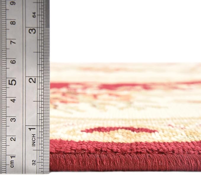 Rugs.com Chateau Collection Rug – 2' x 8' Runner Red Medium Rug Perfect - Image 8