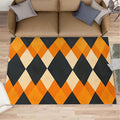 3x4 Geometric Rugs for Entryway by Unknown