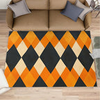 2x3 Geometric Rugs for Entryway by Unknown