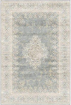 2x3 Entryway Rug Non-Slip Washable Thin Indoor Vintage Rug Low-Pile Floor Carpet - Image 3