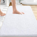 OLANLY Bathroom Rugs 36x24, Extra Soft Absorbent Chenille Bath Rugs, Rubber by OLANLY