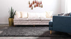 Unique Loom Solid Shag Collection Area Rug - Image 3