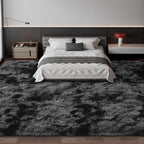 Large Shag Area Rugs 10 x 14, Tie-Dyed Plush Fuzzy Rugs - Image 3