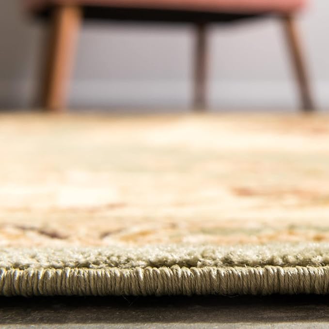 Rugs.com Chateau Collection Rug – 10' x 13' Green Medium Rug Perfect - Image 10