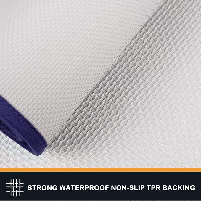 PURRUGS Dirt Trapping Door Mat 24" x 59", Non-Slip/Skid Machine Washable - Image 6