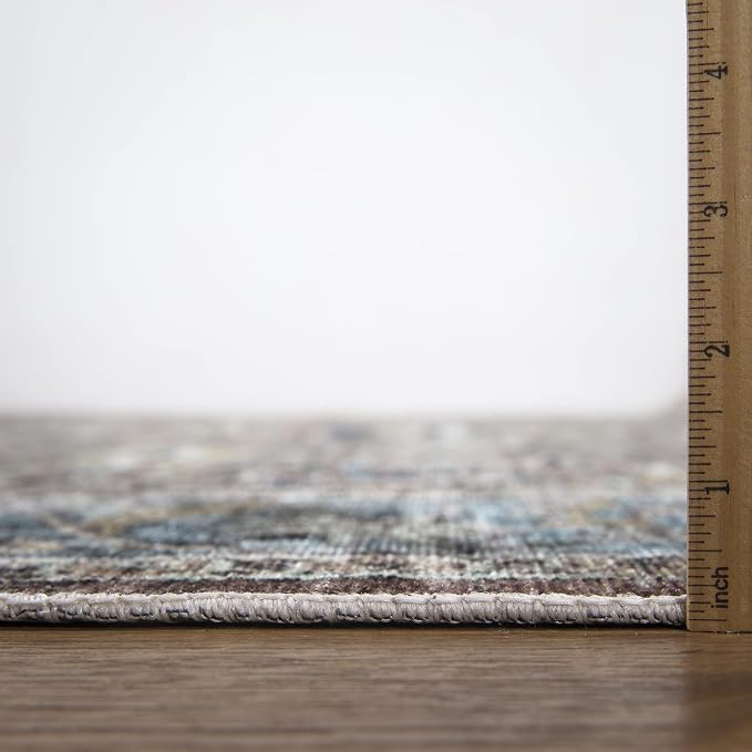 Bloom Rugs Caria Washable Non-Slip 4x6 Rug - Image 2