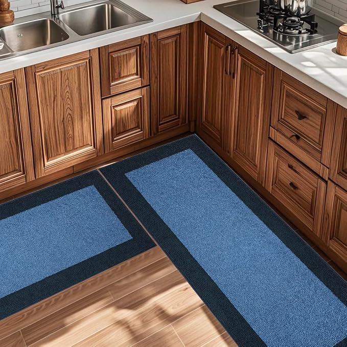 Machine Washable Kitchen Rug 32" x 70", Non Slip Indoor Door Rug, Absorbent - Image 5
