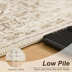 XWZO Washable Hallway Runner Rug 2x8ft — Non-Slip Low Pile Area Rug - Image 4