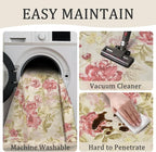 8x10 Machine Washable Area Rug for Living Room, Kids and Pets Friendly for - Image 5