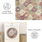 Lahome Moroccan Machine Washable Rugs - Image 6