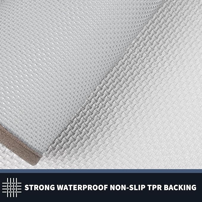 PURRUGS Dirt Trapping Door Mat 24" x 70", Non-Slip/Skid Machine Washable - Image 6