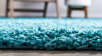 Unique Loom Solid Shag Collection Area Rug - Image 4