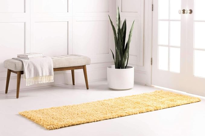 Unique Loom Davos Shag Collection Area Rug - Image 3