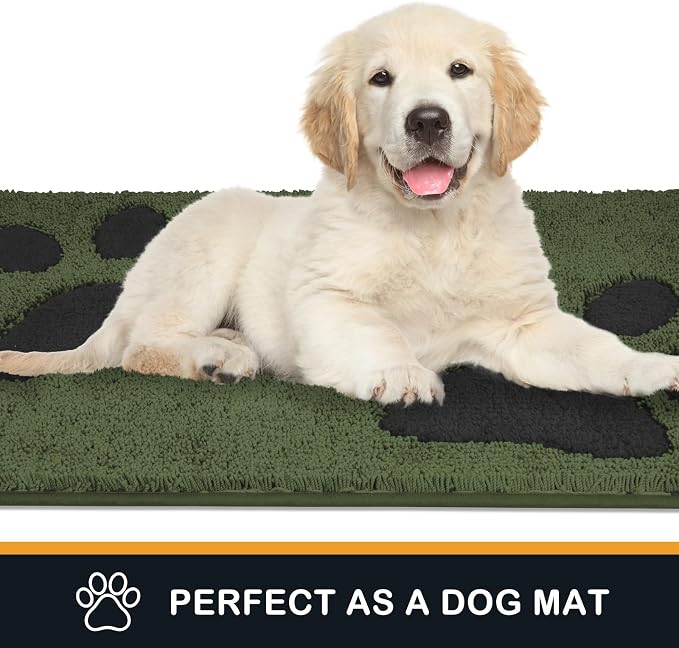 PURRUGS Dirt Trapping Door Mat 32" x 70", Non-Skid/Slip Machine Washable - Image 4