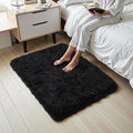 Zentavio Bedside Rugs Small 2x3 Shag Entry Entrance Rugs Soft Bedroom Carpet by ZentavioRug