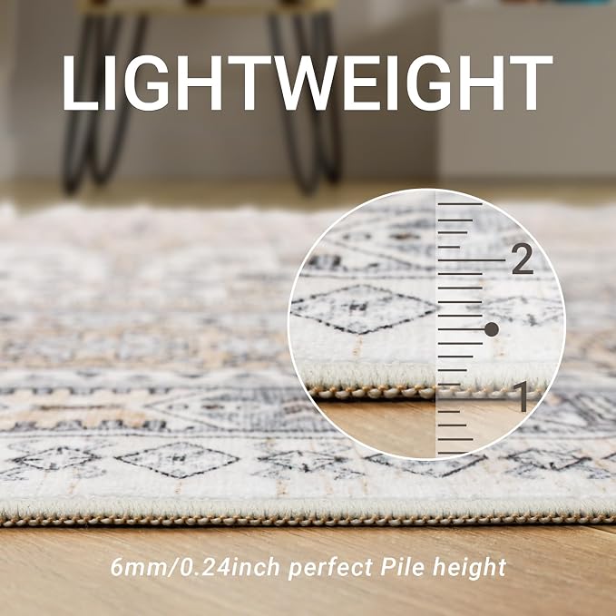 zesthome Washable Runner Rug 2.5x16 - Image 4