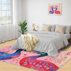 Cartoon Peacock Rug Small - Image 4