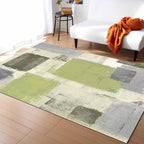 Sage Green Rectangular Area Rugs - Image 2