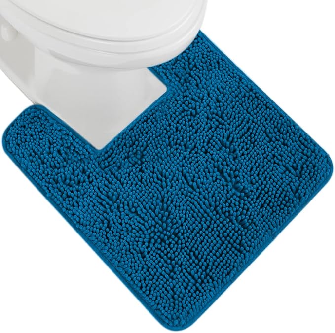 GORILLA GRIP Plush Absorbent Shaggy Chenille Bath Rug Mat by GorillaGrip