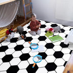 Soft Soccer Rugs for Bedroom, Machine Washable, Cute Bedside Boys Area Rug for - Image 5