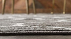 Rugs.com Lattice Frieze Collection Rug – 9' x 12' Dark Gray Medium Rug Perfect - Image 2