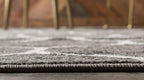 Rugs.com Lattice Frieze Collection Rug – 10' x 14' Dark Gray Medium Rug Perfect - Image 2