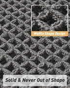 Upgraded Waffle Runner Rug Super Absorbent Non Slip Bath Mats - Image 3
