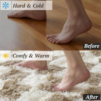 4x6 Area Rugs for Living Room Bedroom, Soft Fluffy Shaggy Bedside Rug, Indoor - Image 4