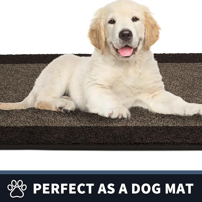 PURRUGS Dirt Trapping Door Mat 24" x 36", Non-Slip/Skid Machine Washable - Image 4