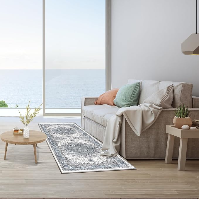 2x6 Runner Rugs for Entrance Non-Slip Washable Hallway Runner Rugs for Bedroom - Image 4